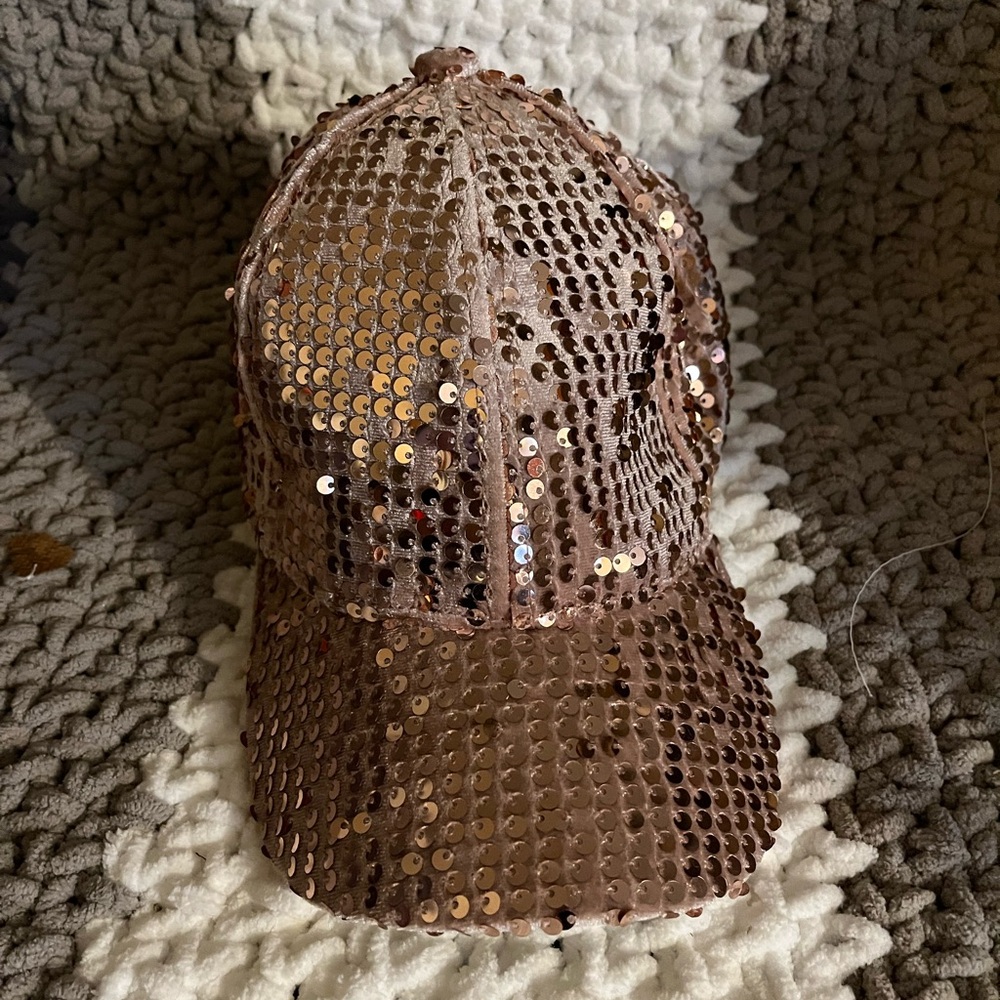 Sequin Baseball Cap